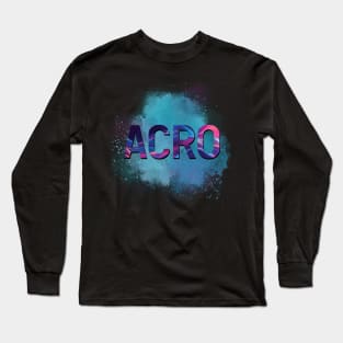 Acro Yoga, Acro Poses ,Aerial Fitness Dance Long Sleeve T-Shirt